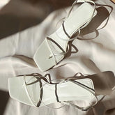 Ricmod Riemchensandalen aus Kunstleder mit mittelhohem Absatz